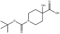 N-BOC-4-羥基哌啶-4-甲酸